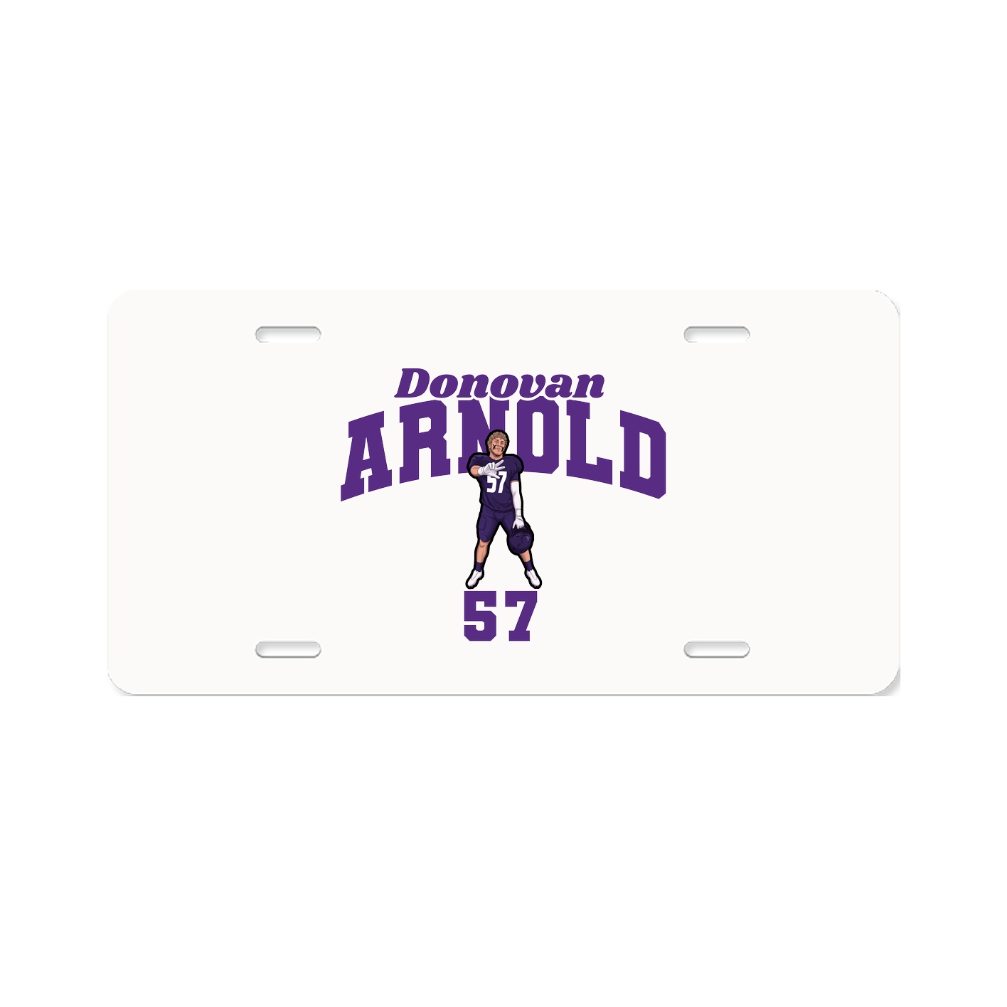 License Plate — Signature Arch in Classic