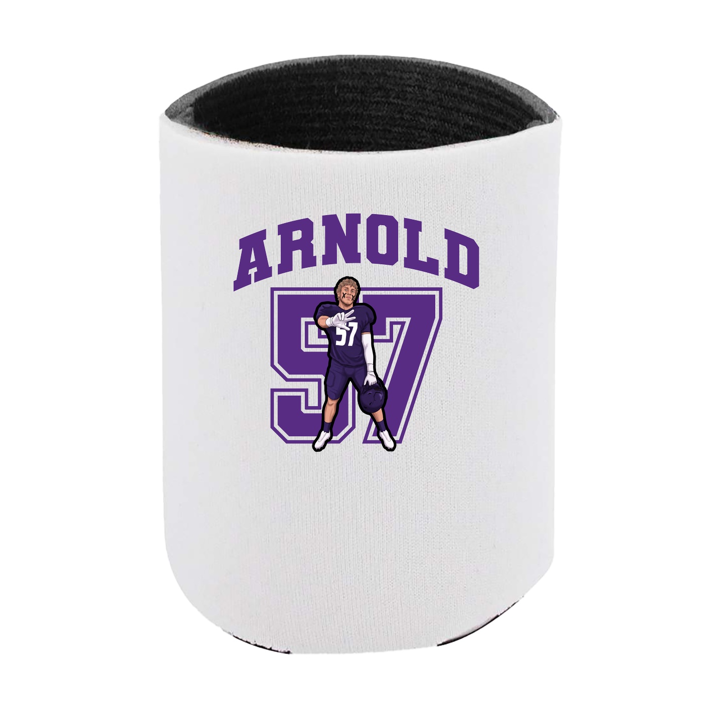 Can Holder — Number in White