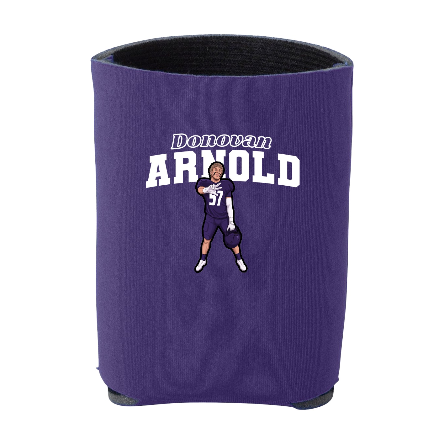 Can Holder — Name Arch in Purple