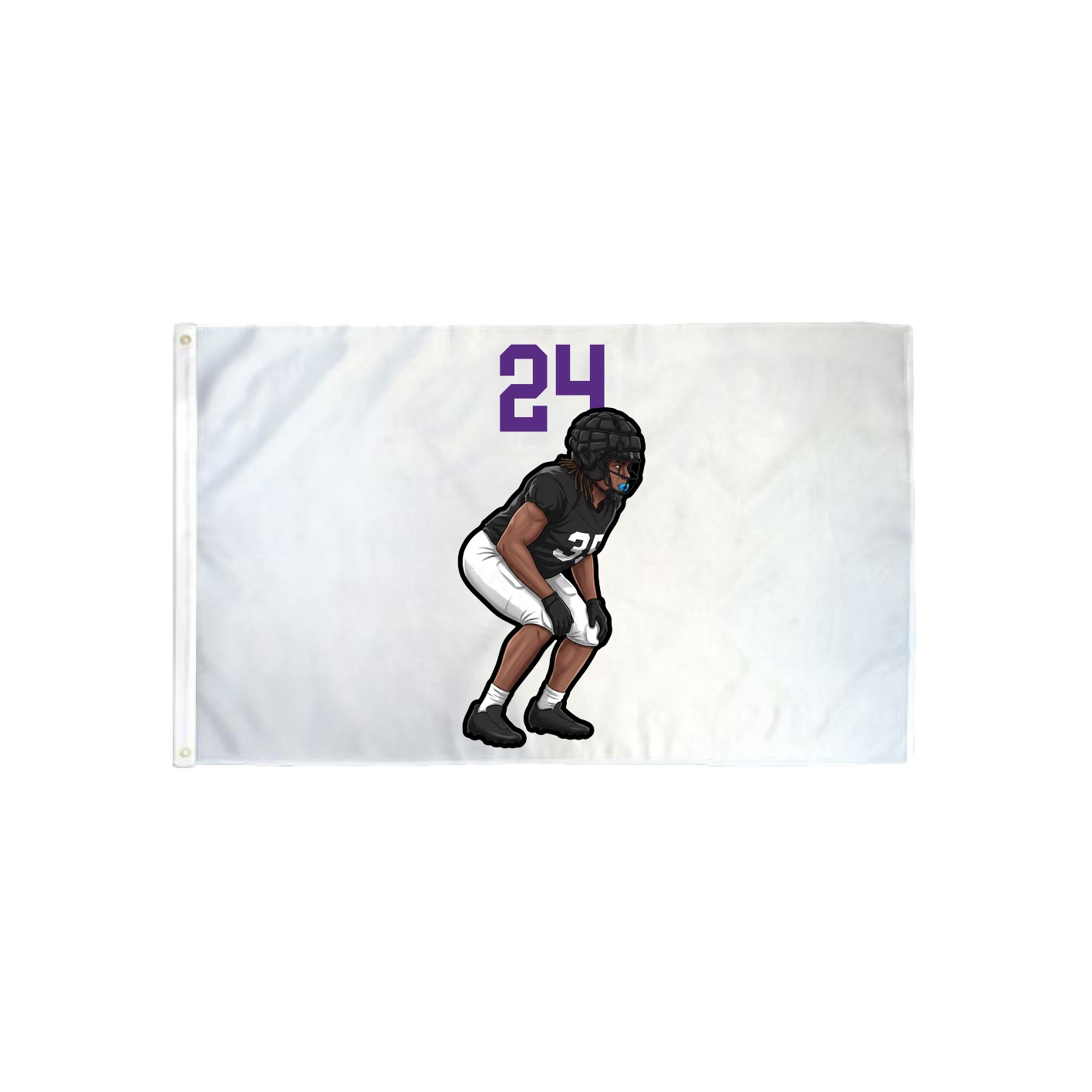 3x5 Flag — Number Top in Classic