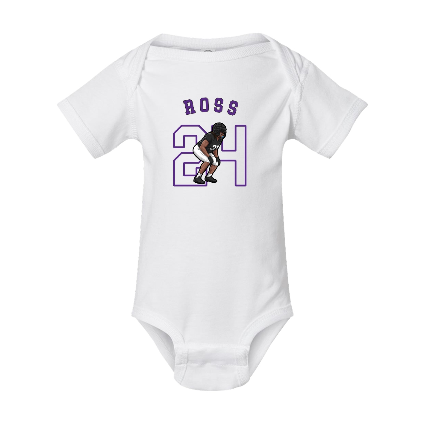 Baby Onesie — Shirsey Arch in White