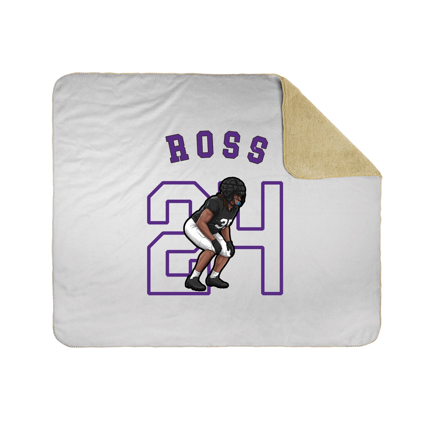 Throw Blanket — Shirsey Arch in White