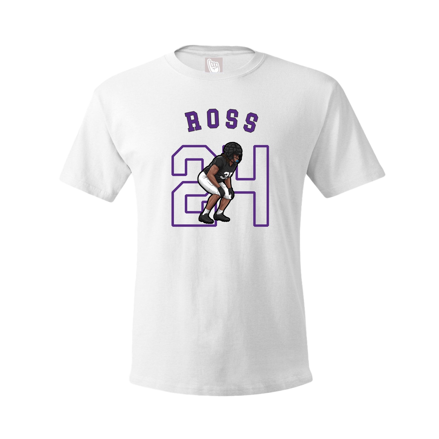 Youth Tee — Shirsey Arch in White