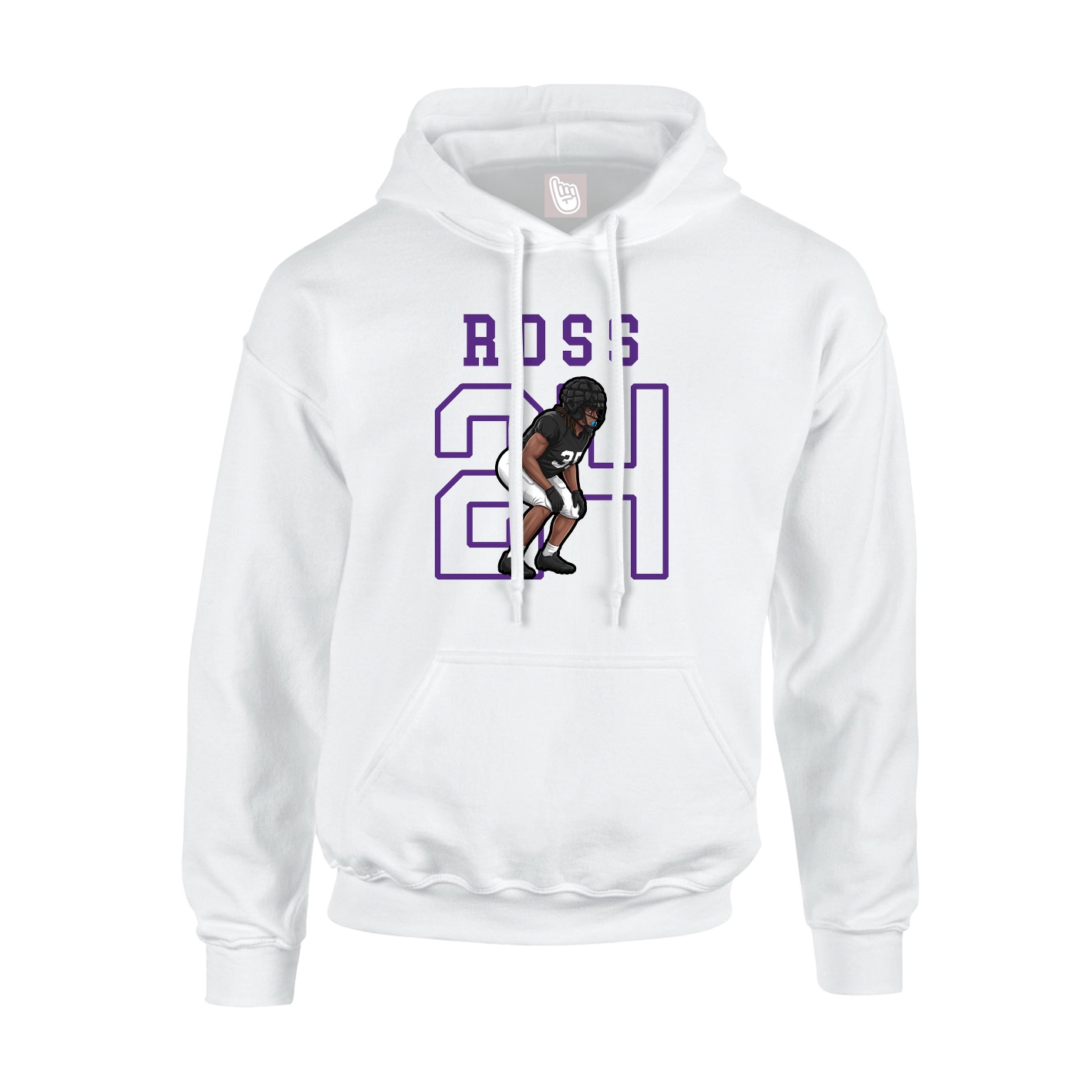 Youth Hoodie — Shirsey in White