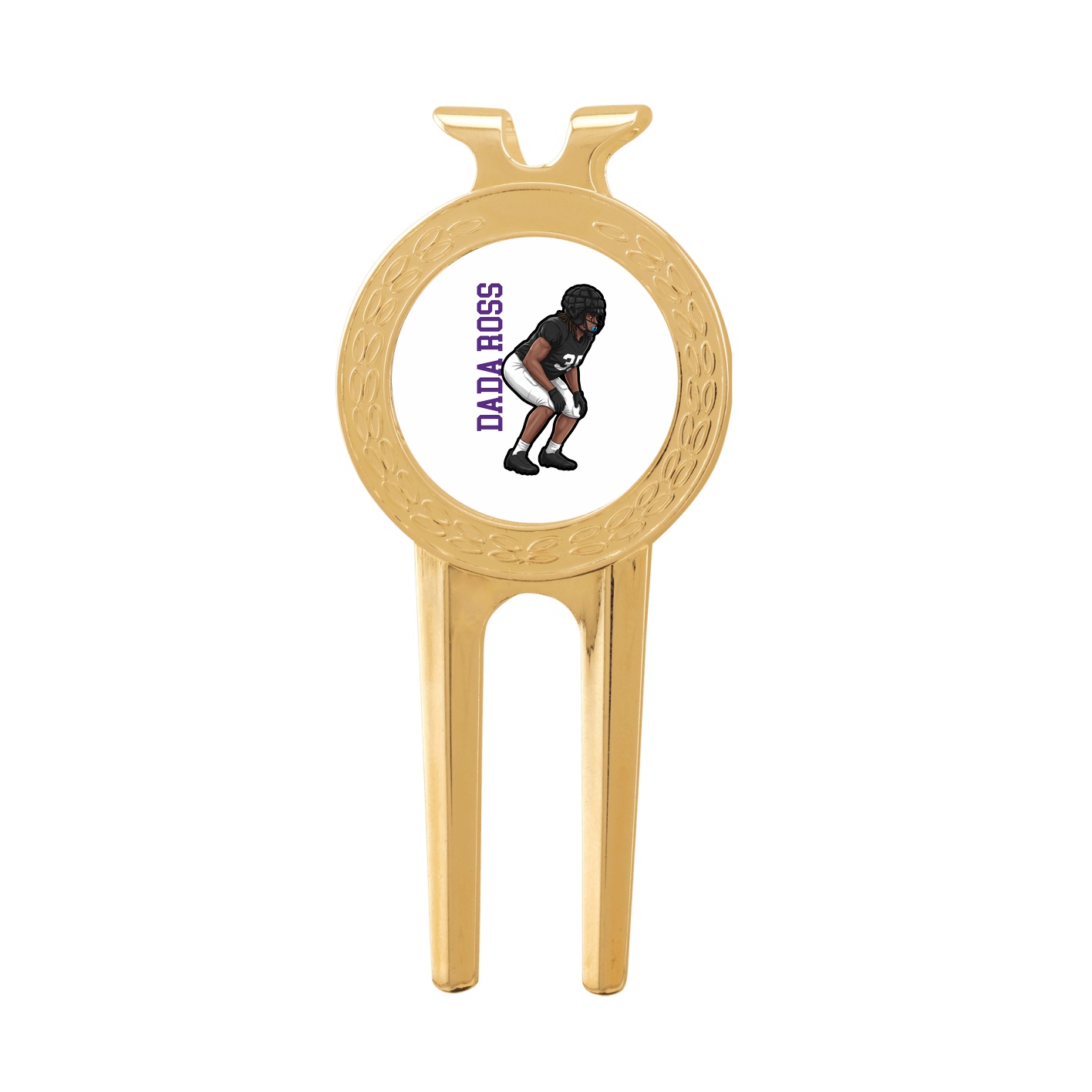 Divot Tool with Ball Marker — Name Vertical in Classic