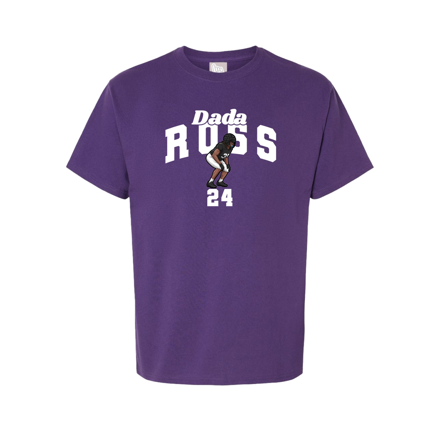 Youth Tee — Signature Arch in Purple