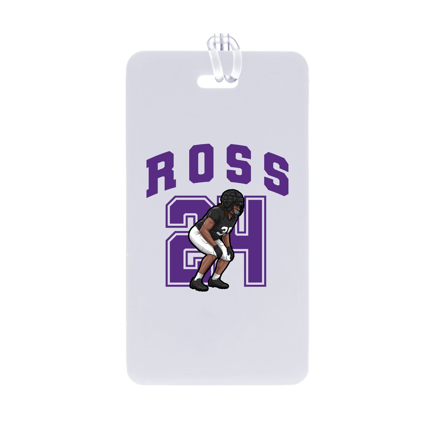 Bag Tag — Number in Classic