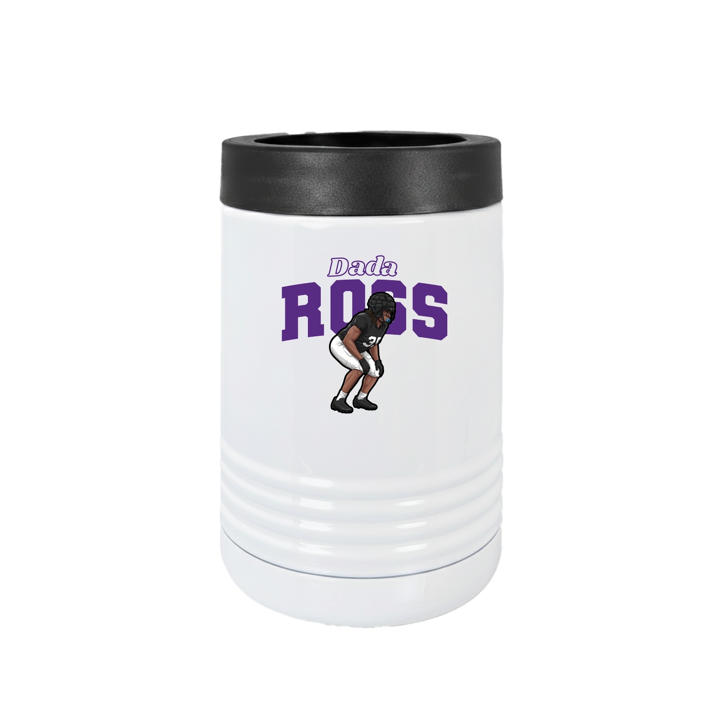 Beverage Holder — Name Arch in White