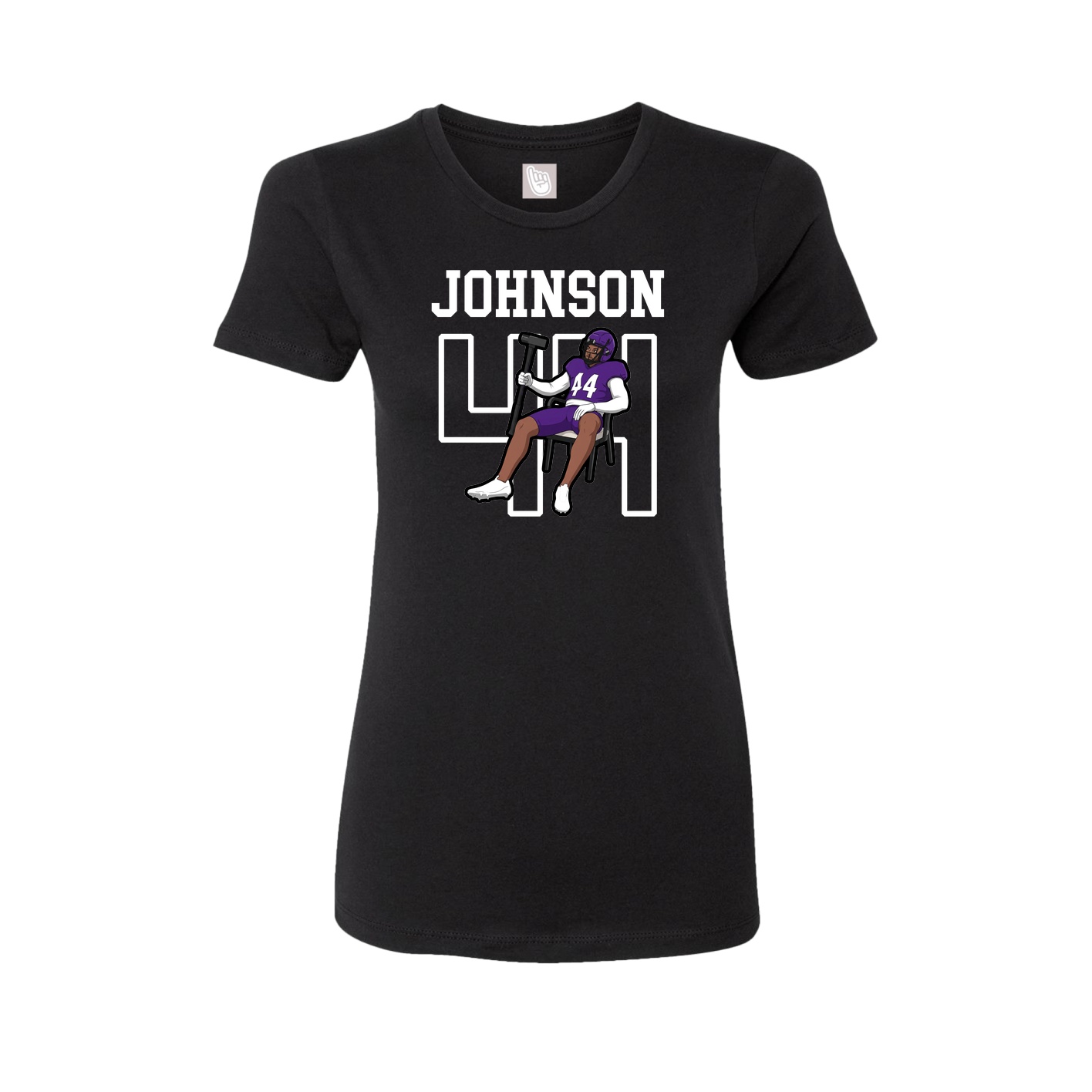 Fitted Women's Tee — Shirsey in Black