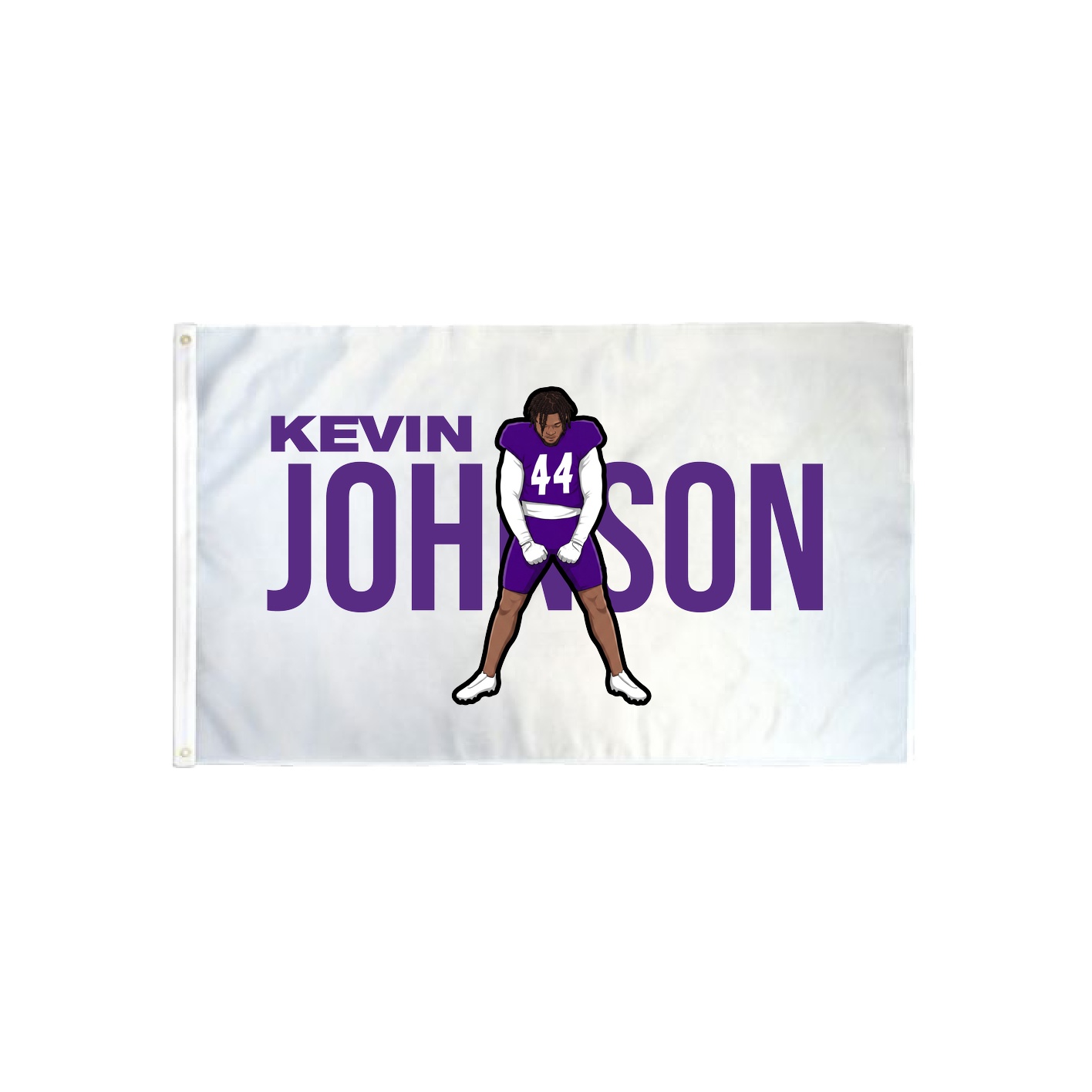 3x5 Flag — Player Name in Classic