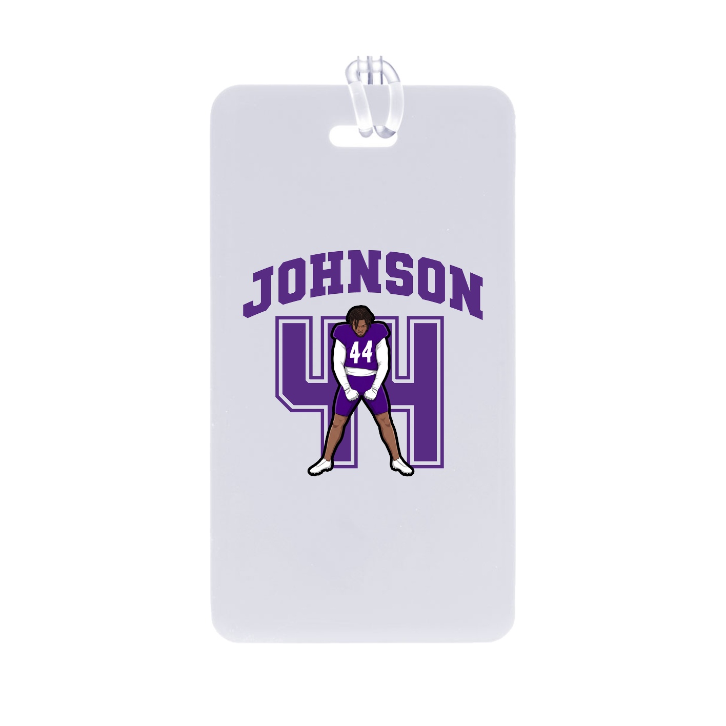 Bag Tag — Number in Classic