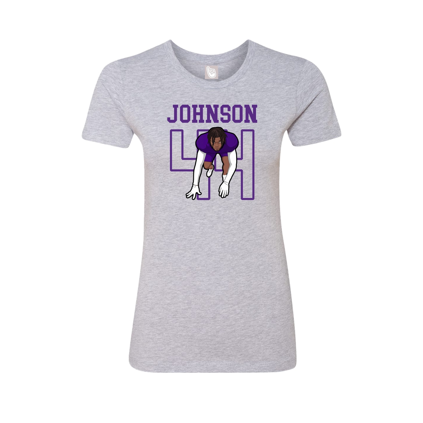 Fitted Women's Tee — Shirsey in Grey