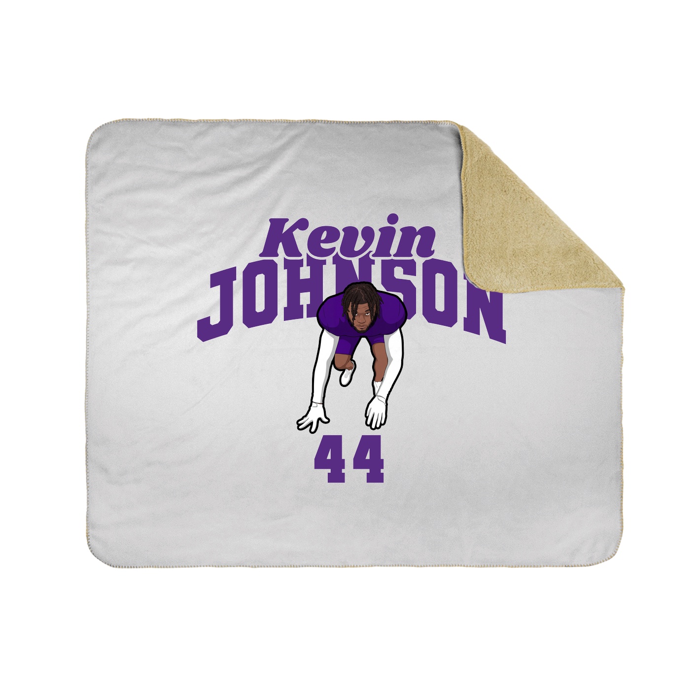 Throw Blanket — Signature Arch in White