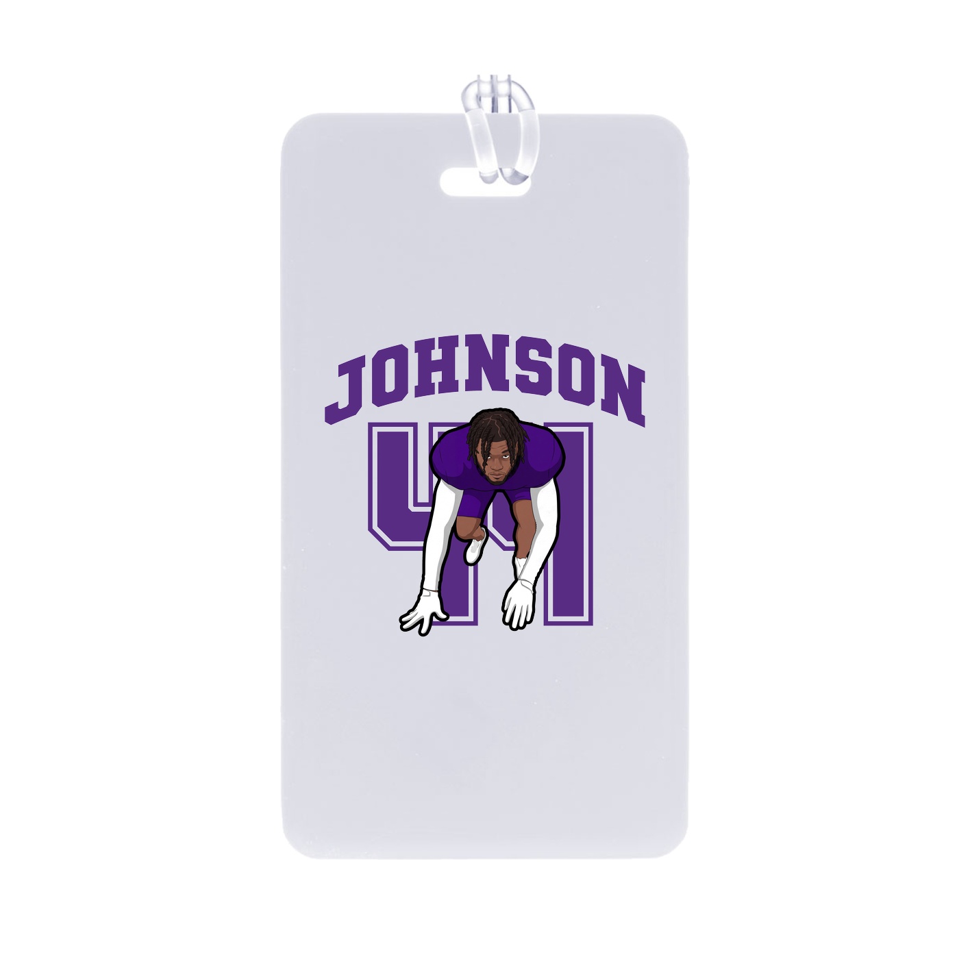 Bag Tag — Number in Classic