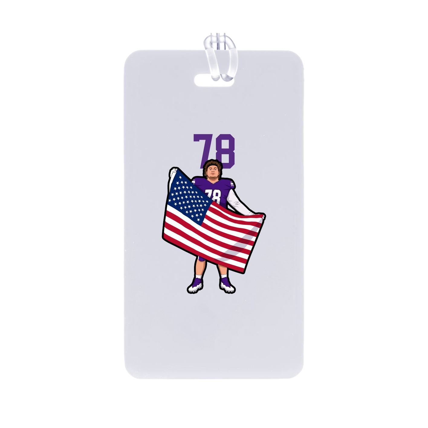 Bag Tag — Number Top in Classic