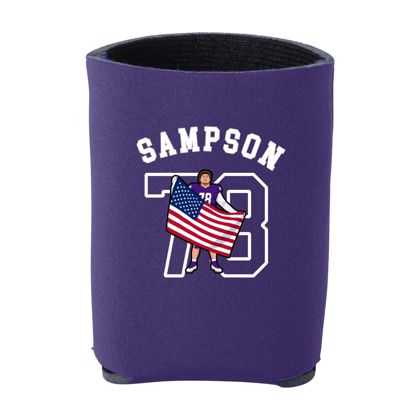 Can Holder — Shirsey Arch in Purple