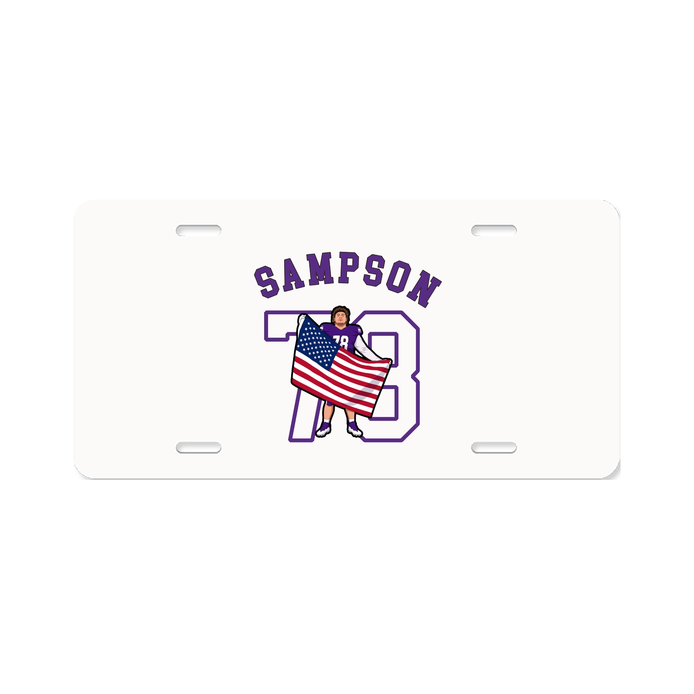 License Plate — Shirsey Arch in Classic