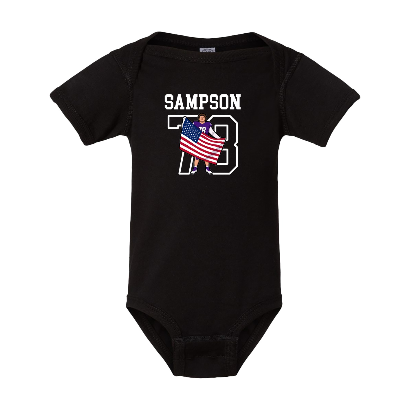 Baby Onesie — Shirsey in Black