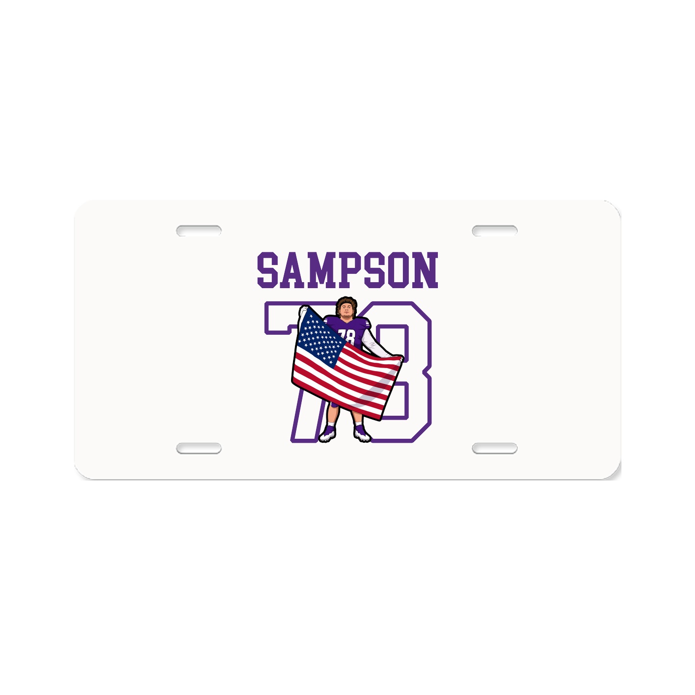 License Plate — Shirsey in Classic
