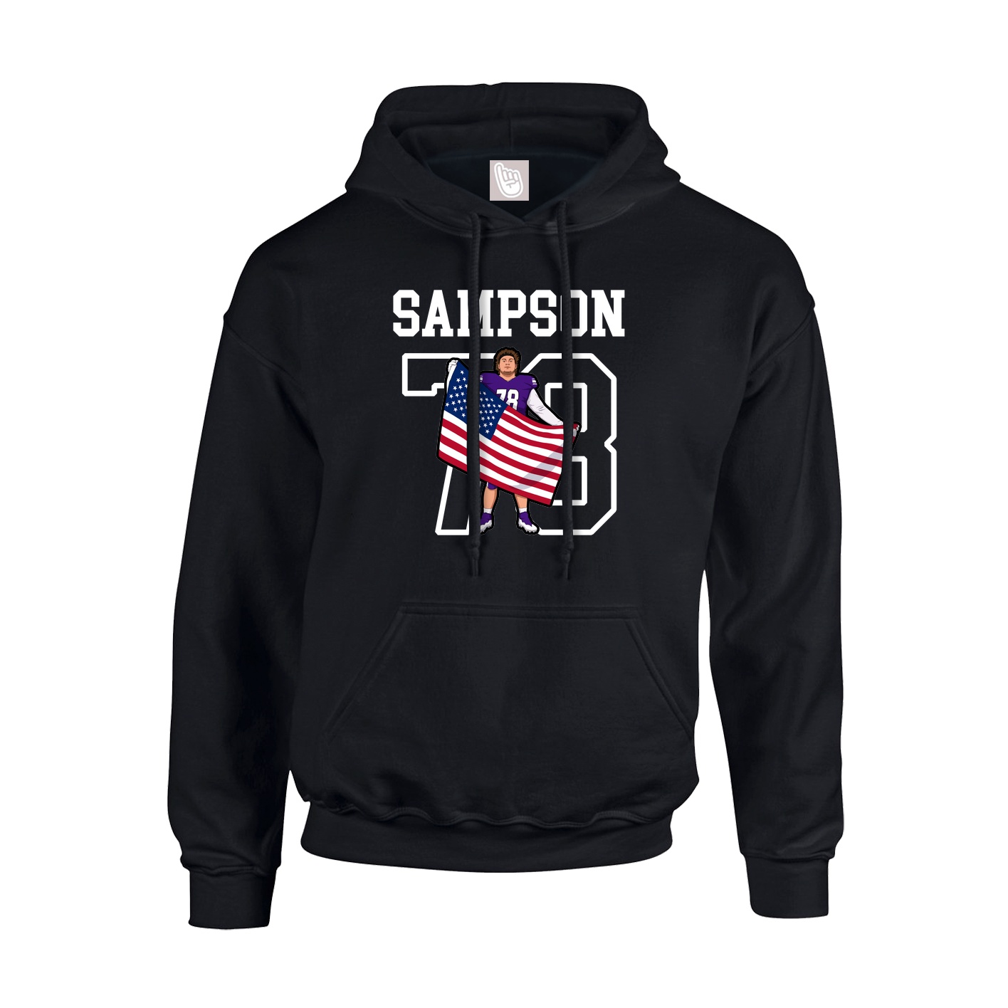Hoodie — Shirsey in Black