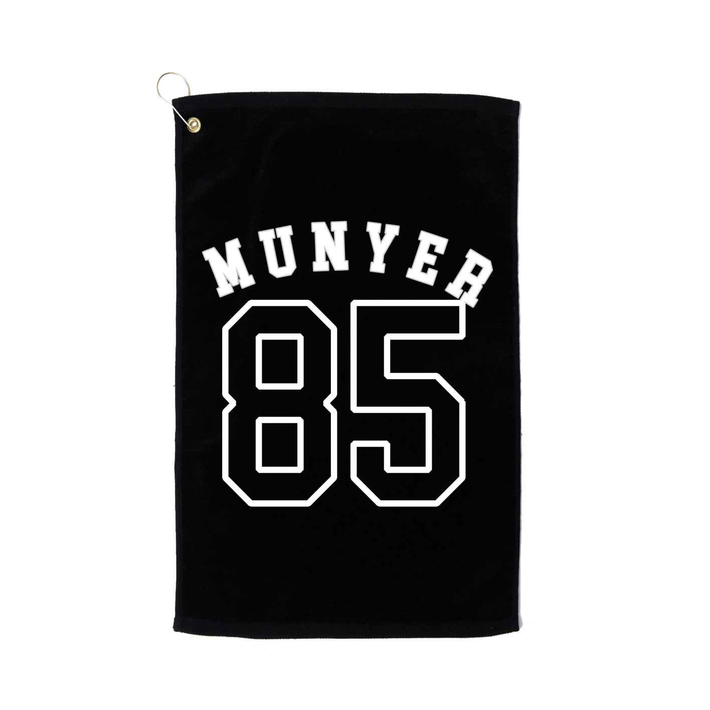 Golf Towel — Shirsey Arch in Black