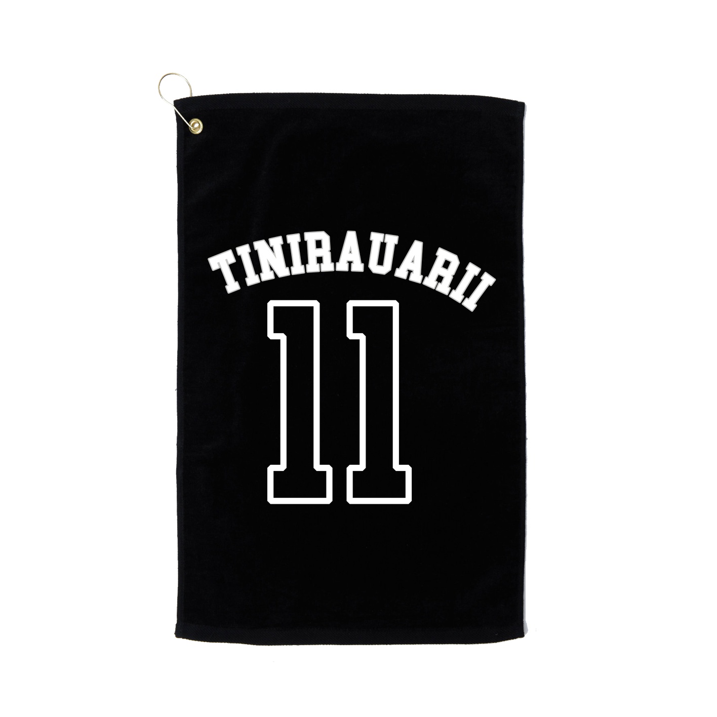 Golf Towel — Shirsey Arch in Black