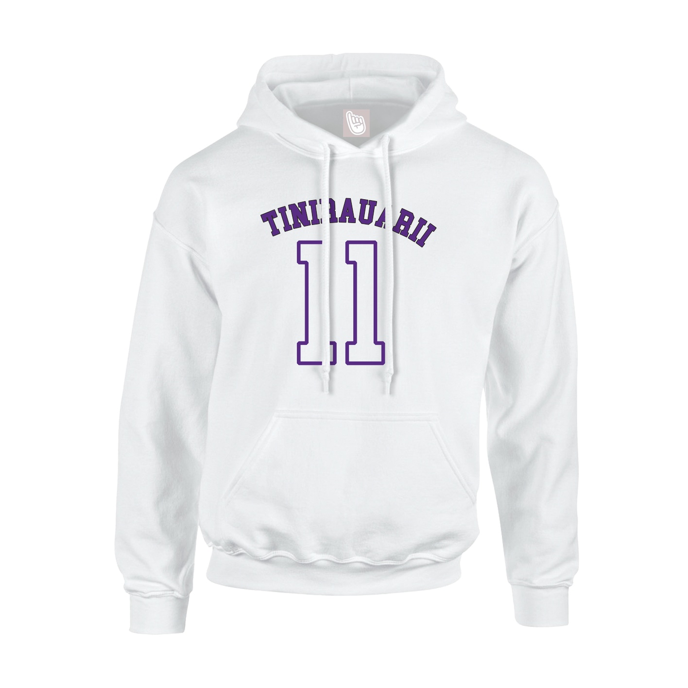 Hoodie — Shirsey Arch in White