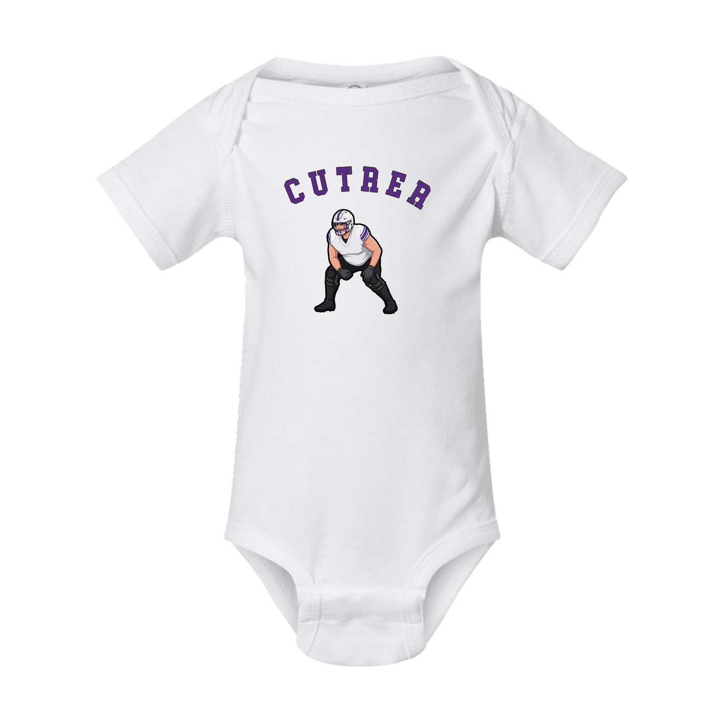 Baby Onesie — Shirsey Arch in White