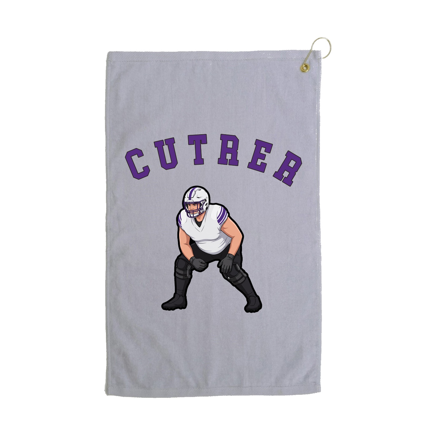 Golf Towel — Shirsey Arch in Grey