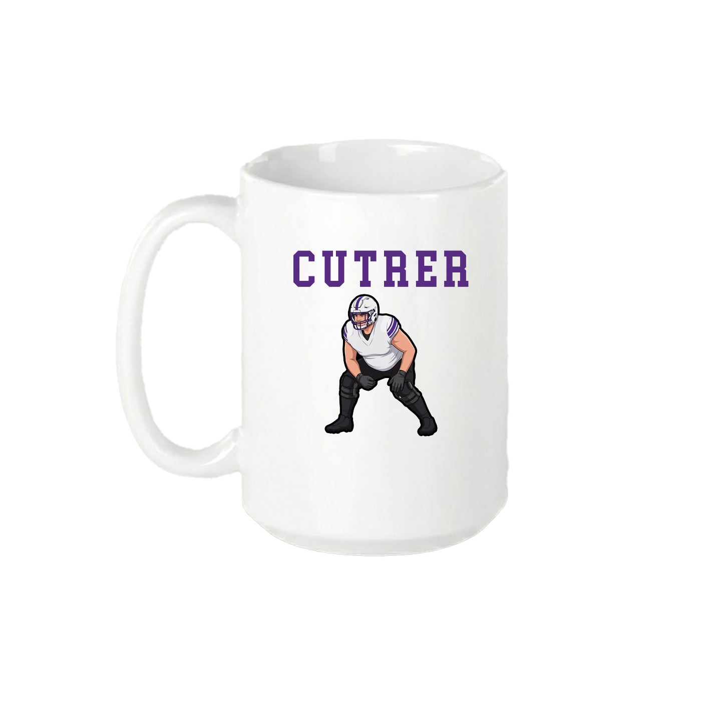 15oz Coffee Mug — Shirsey in White