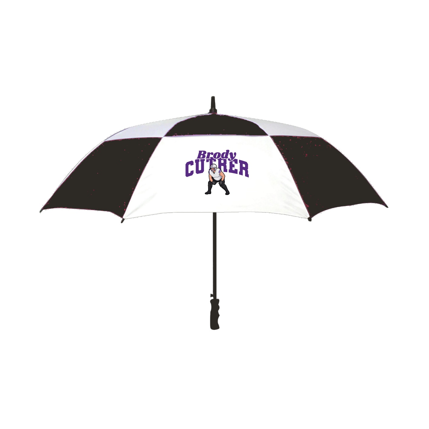 Golf Umbrella — Signature Arch in Black