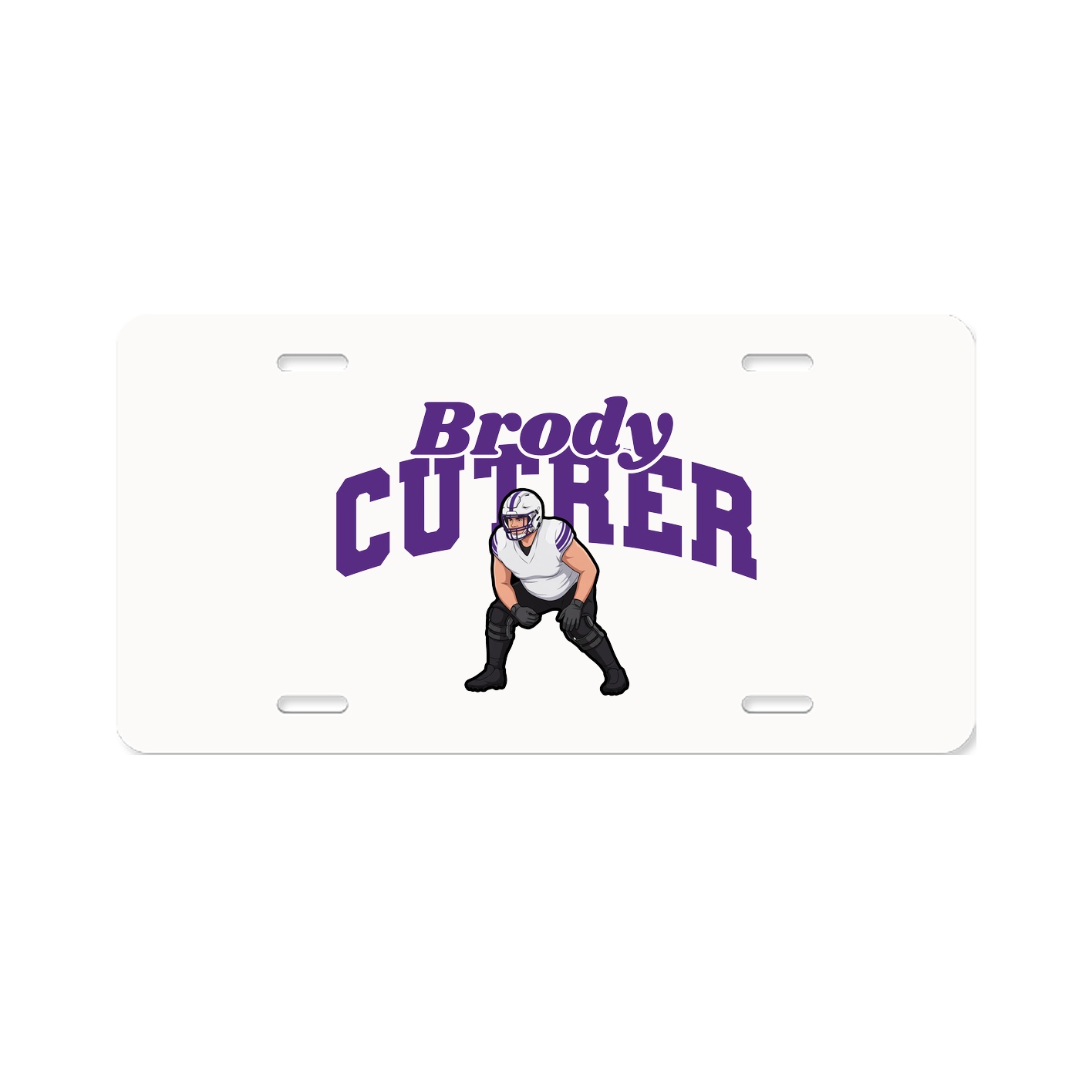 License Plate — Signature Arch in Classic
