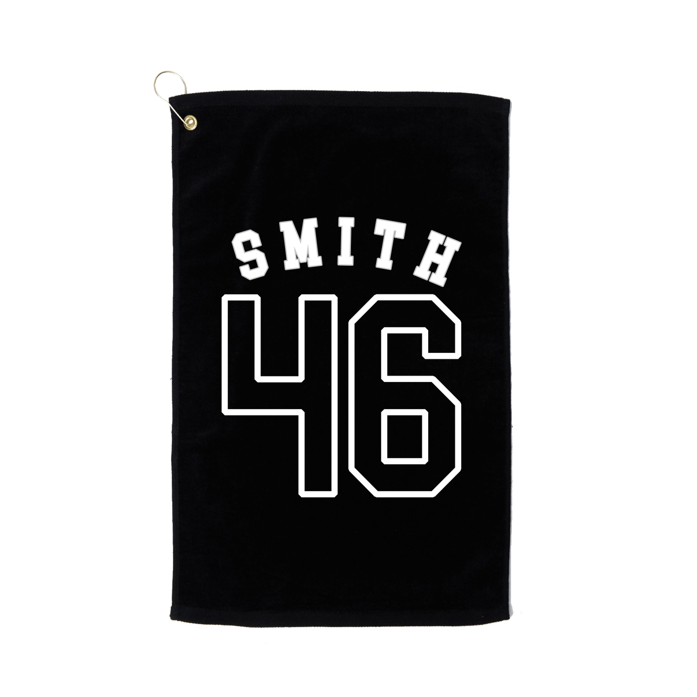 Golf Towel — Shirsey Arch in Black