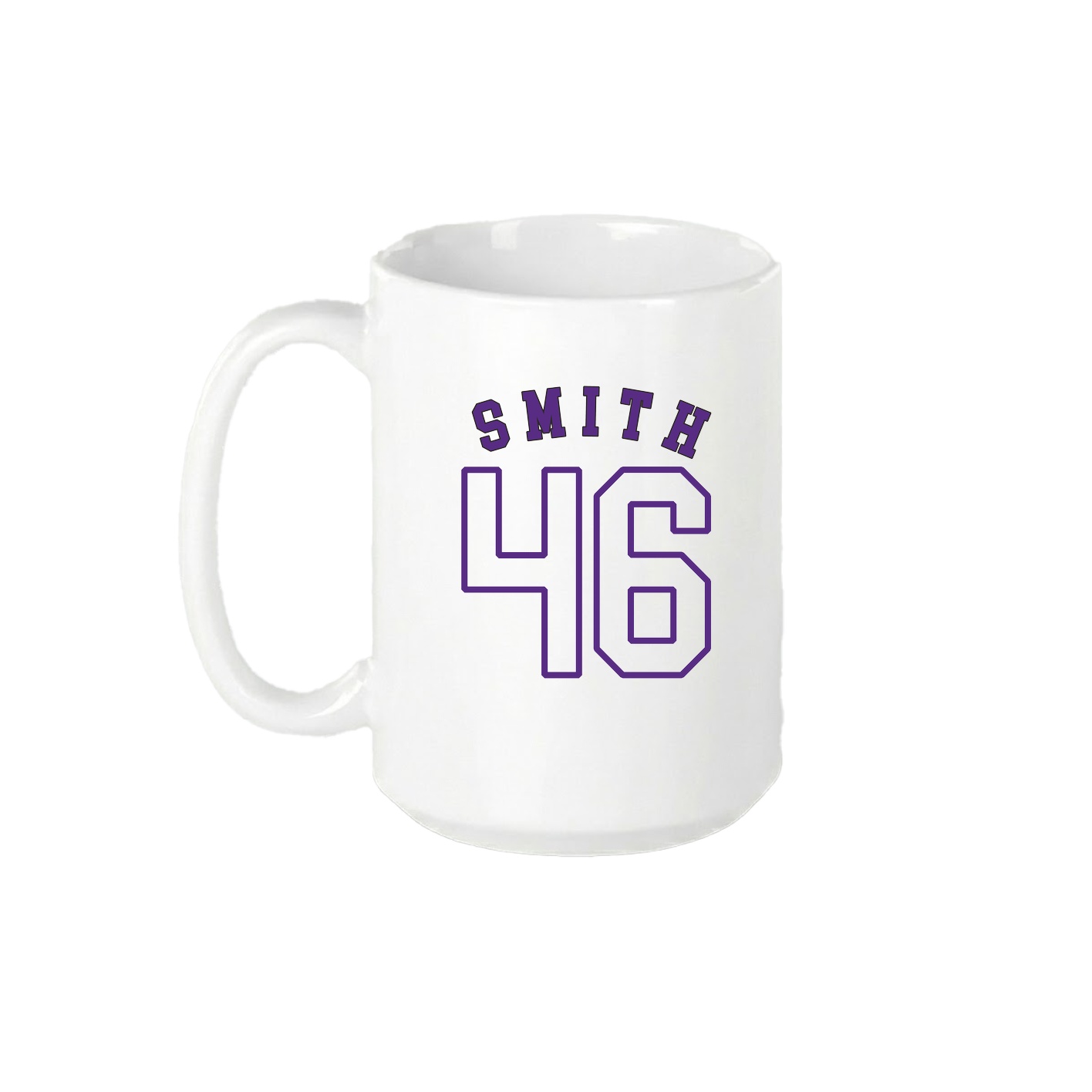 15oz Coffee Mug — Shirsey Arch in White