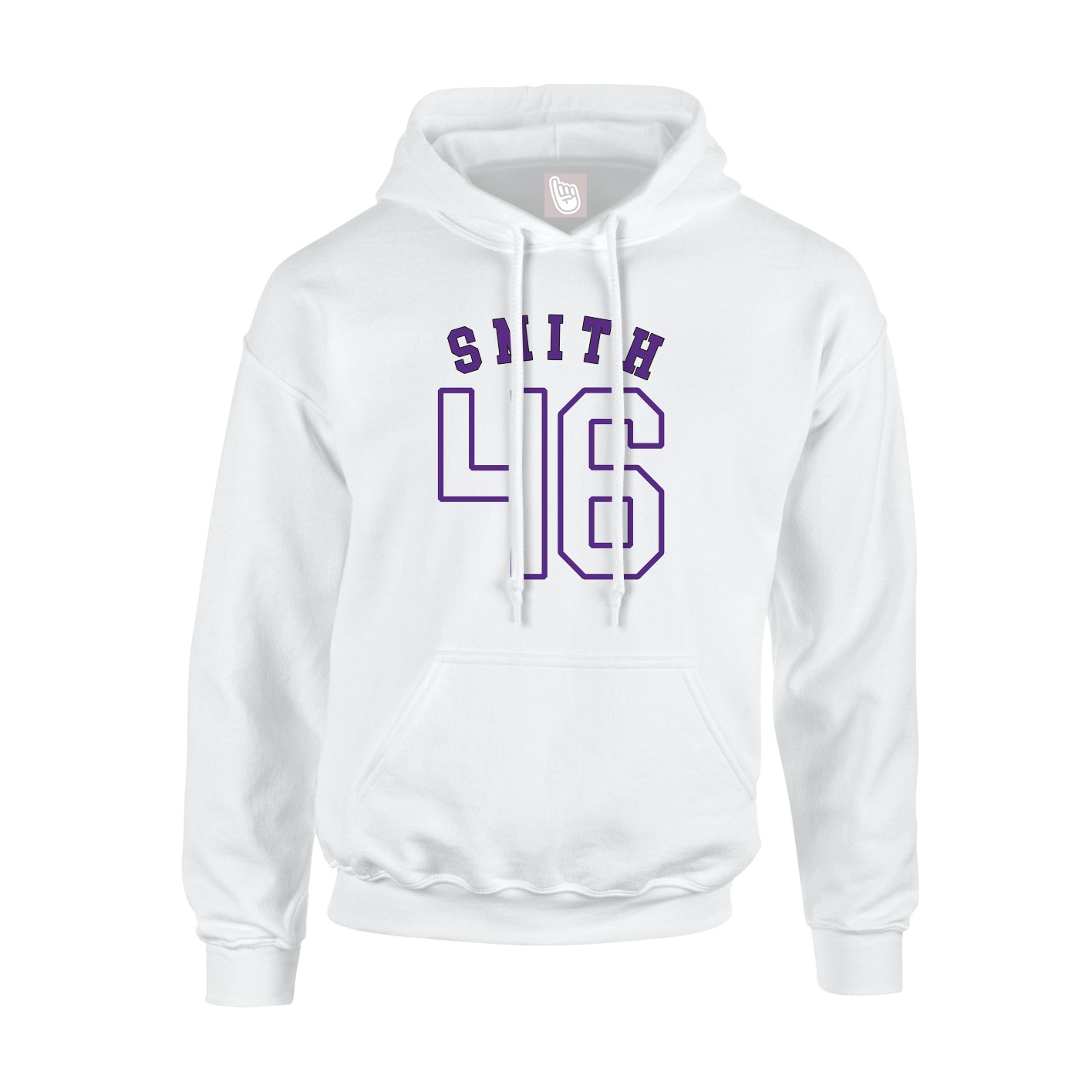 Hoodie — Shirsey Arch in White