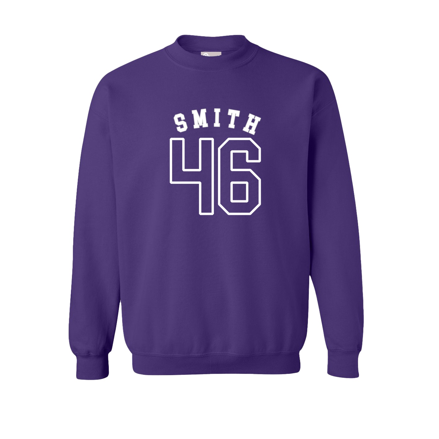Fleece Crew — Shirsey Arch in Purple