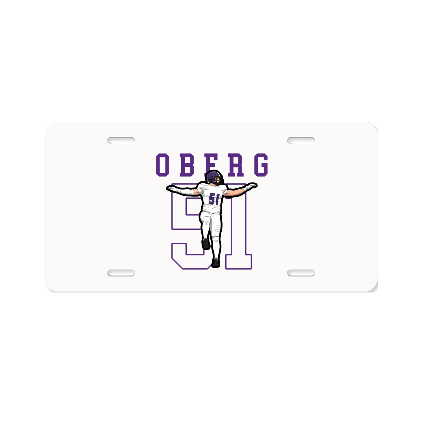 Aluminum License Plate
