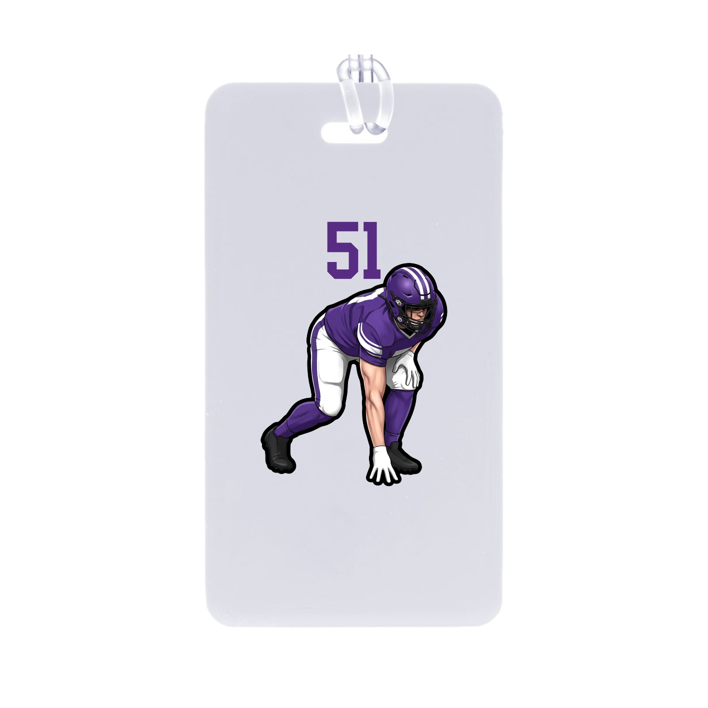 Bag Tag — Number Top in Classic