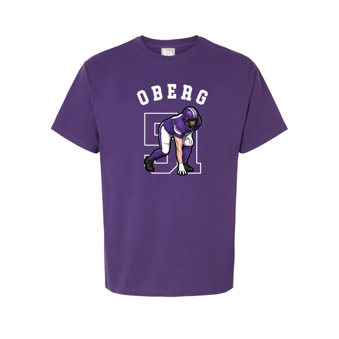 Youth Tee — Shirsey Arch in Purple