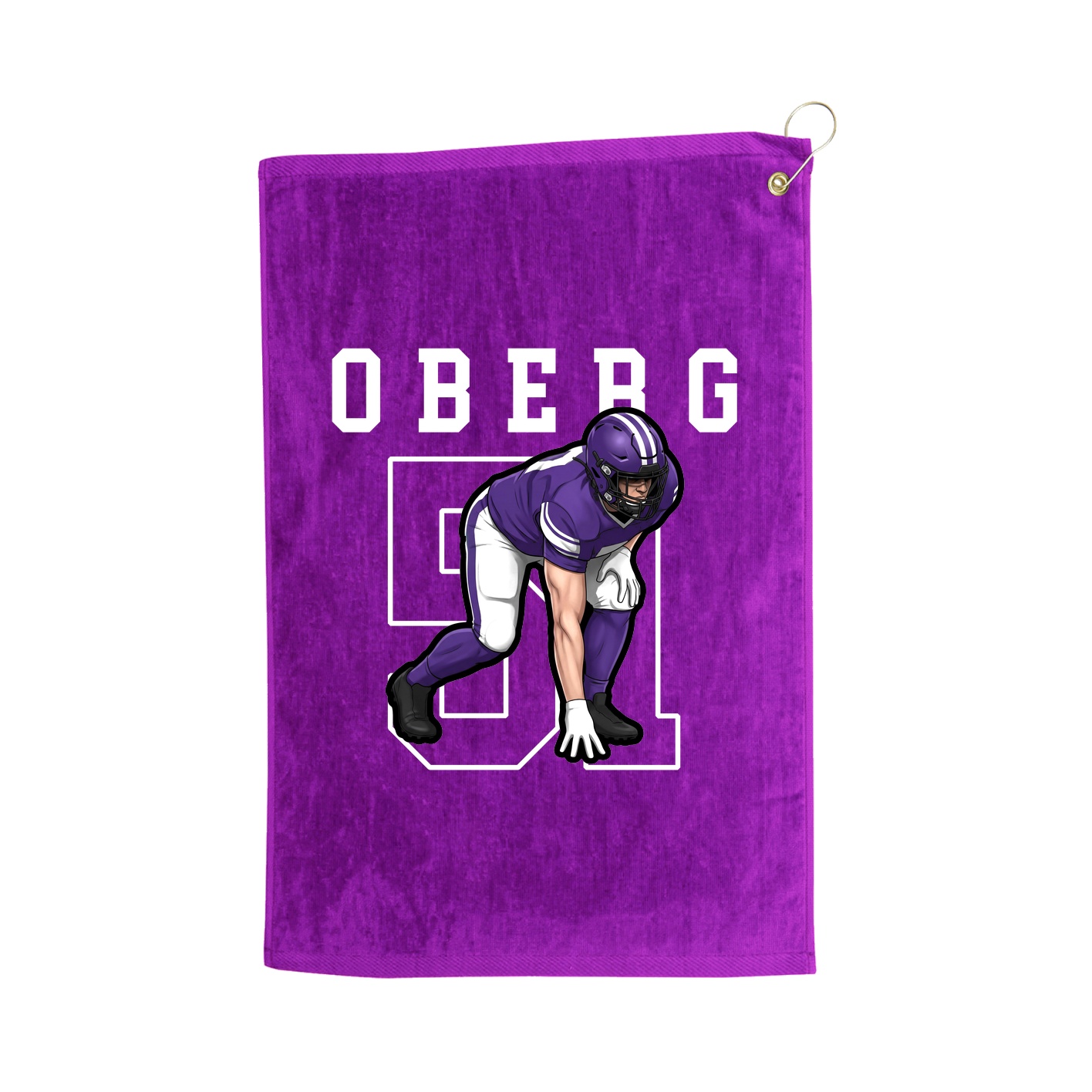 Golf Towel — Shirsey in Purple
