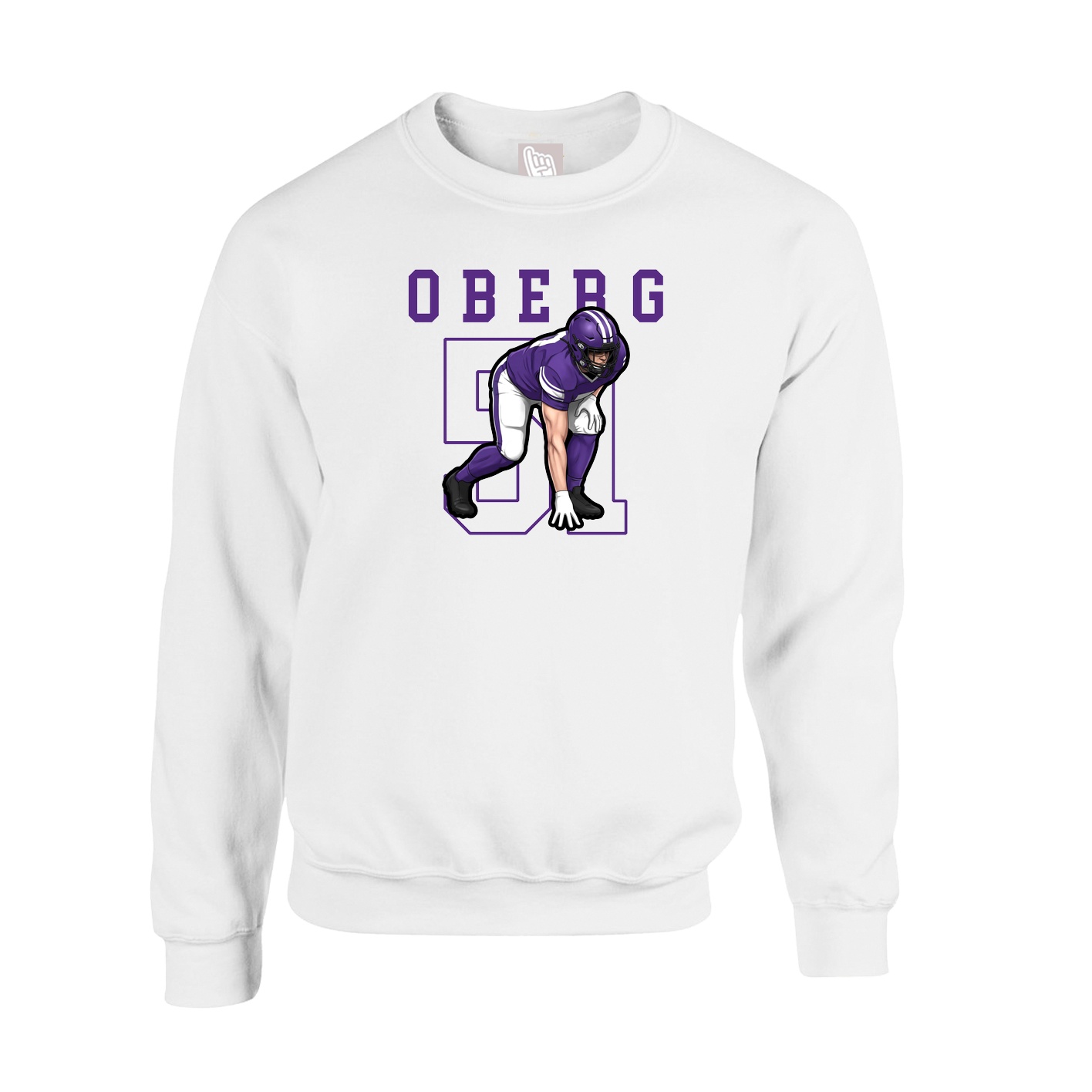 Fleece Crew — Shirsey in White