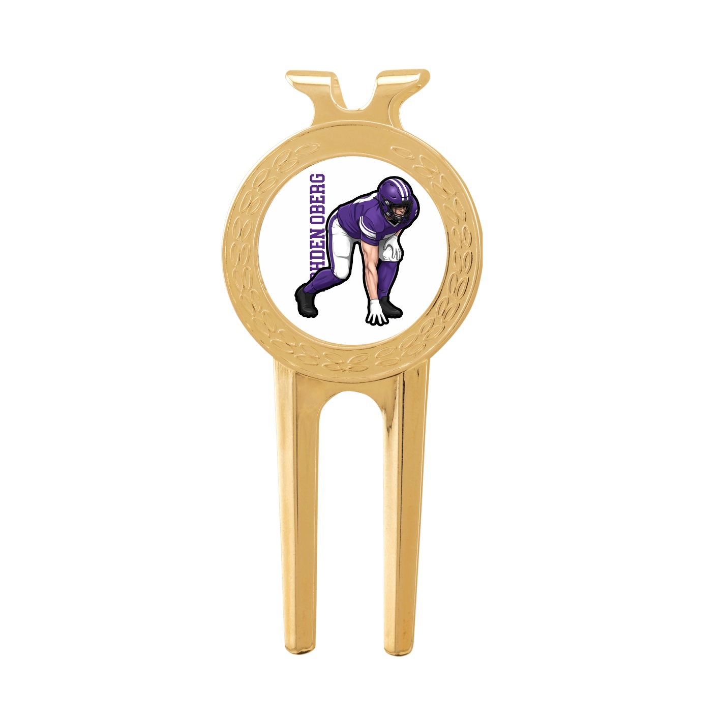 Divot Tool with Ball Marker — Name Vertical in Classic