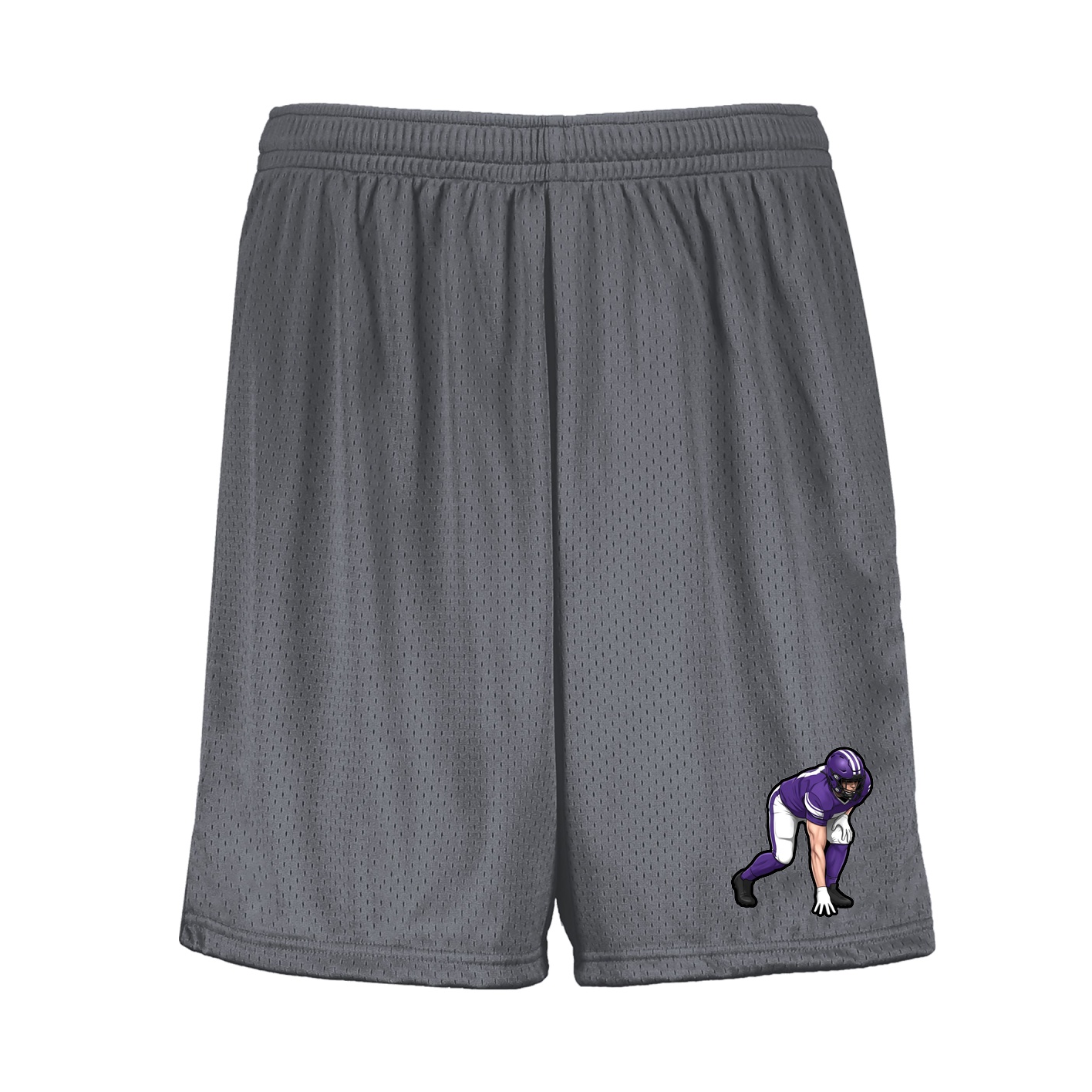 Shorts — Name Vertical in Grey