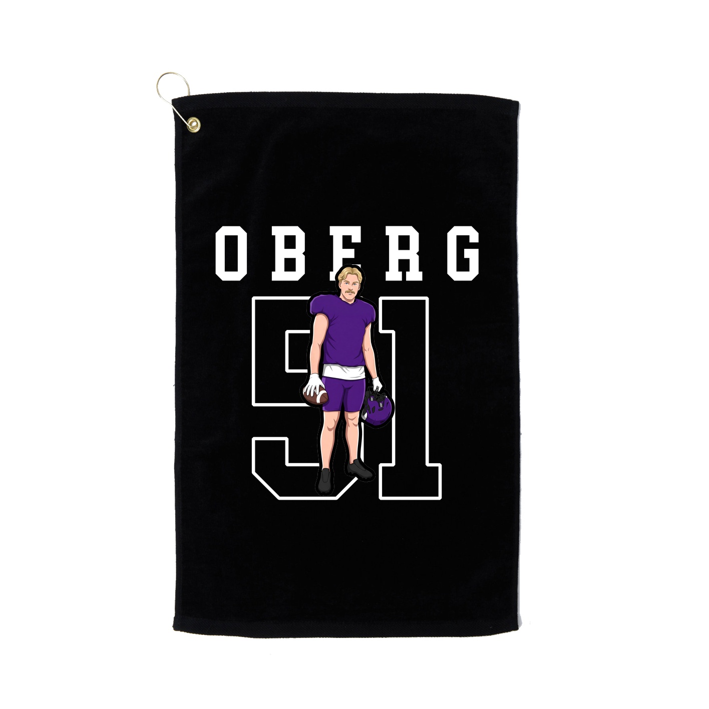 Golf Towel — Shirsey in Black