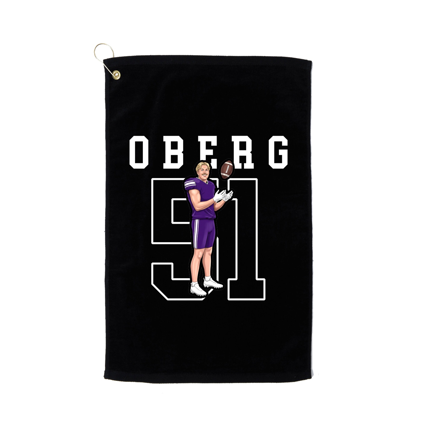 Golf Towel — Shirsey in Black