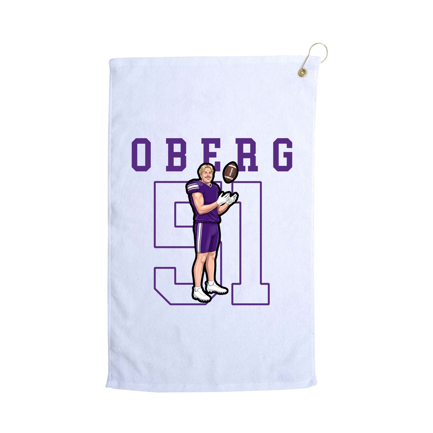 Terry Velour Golf Towel