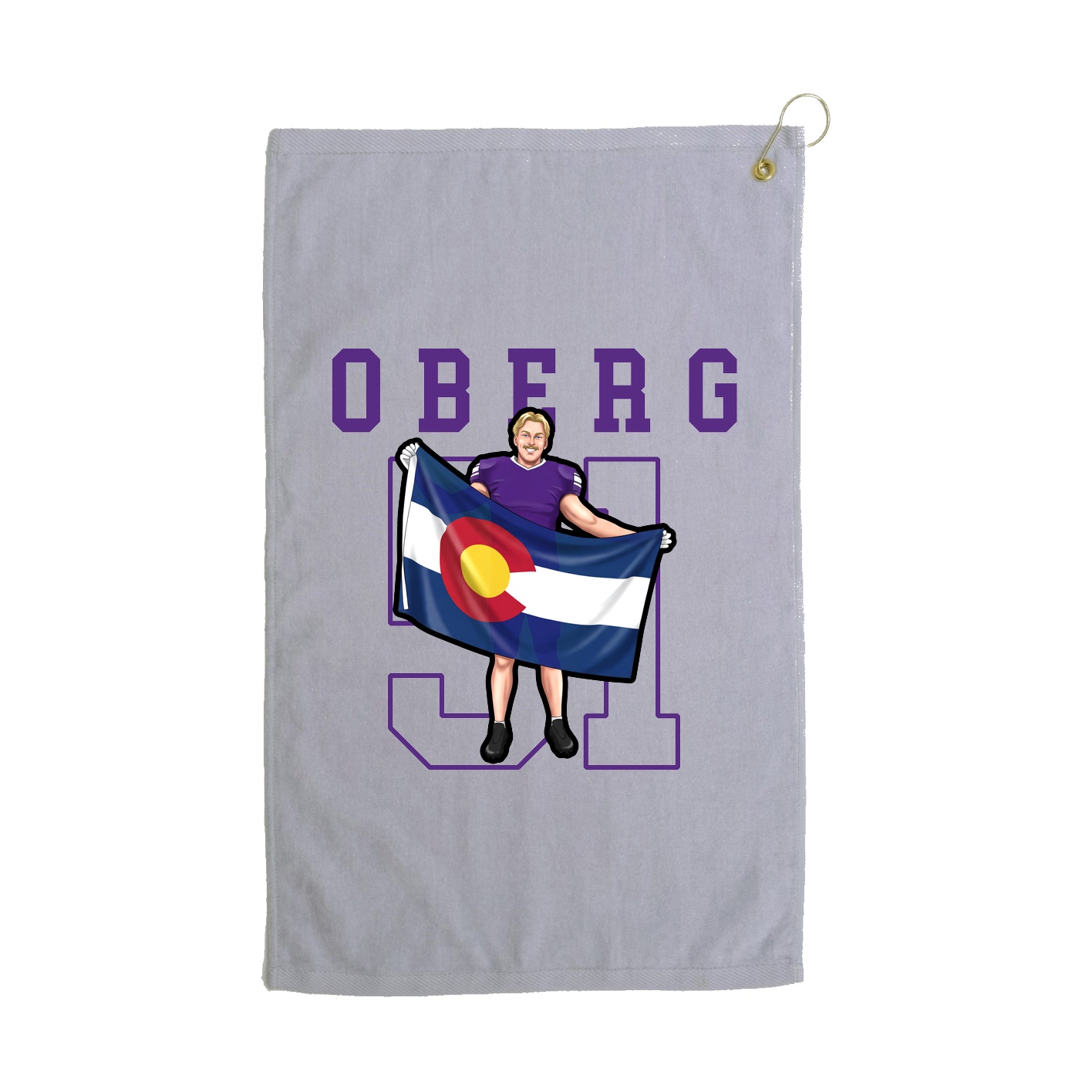 Golf Towel — Shirsey in Grey