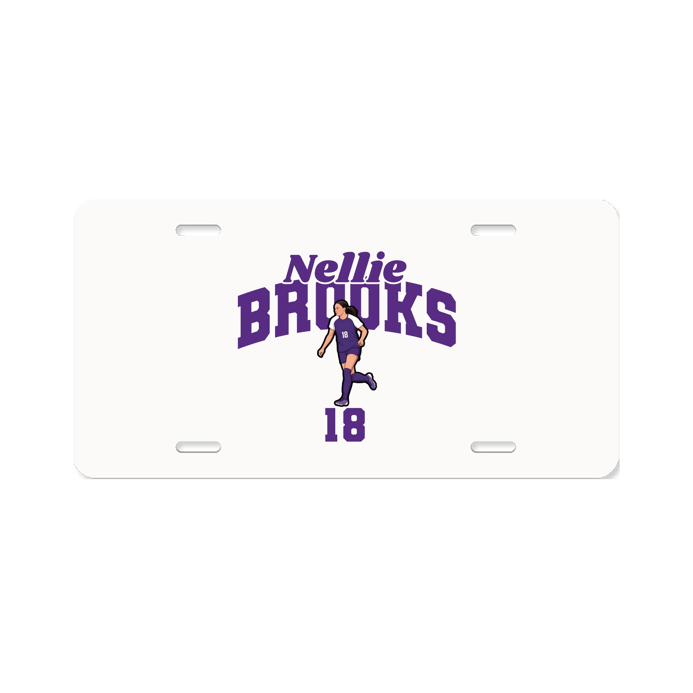 License Plate — Signature Arch in Classic
