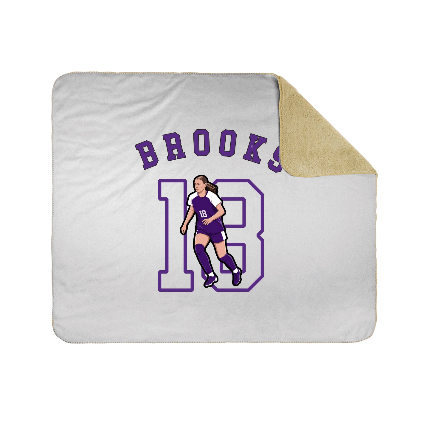 Throw Blanket — Shirsey Arch in White