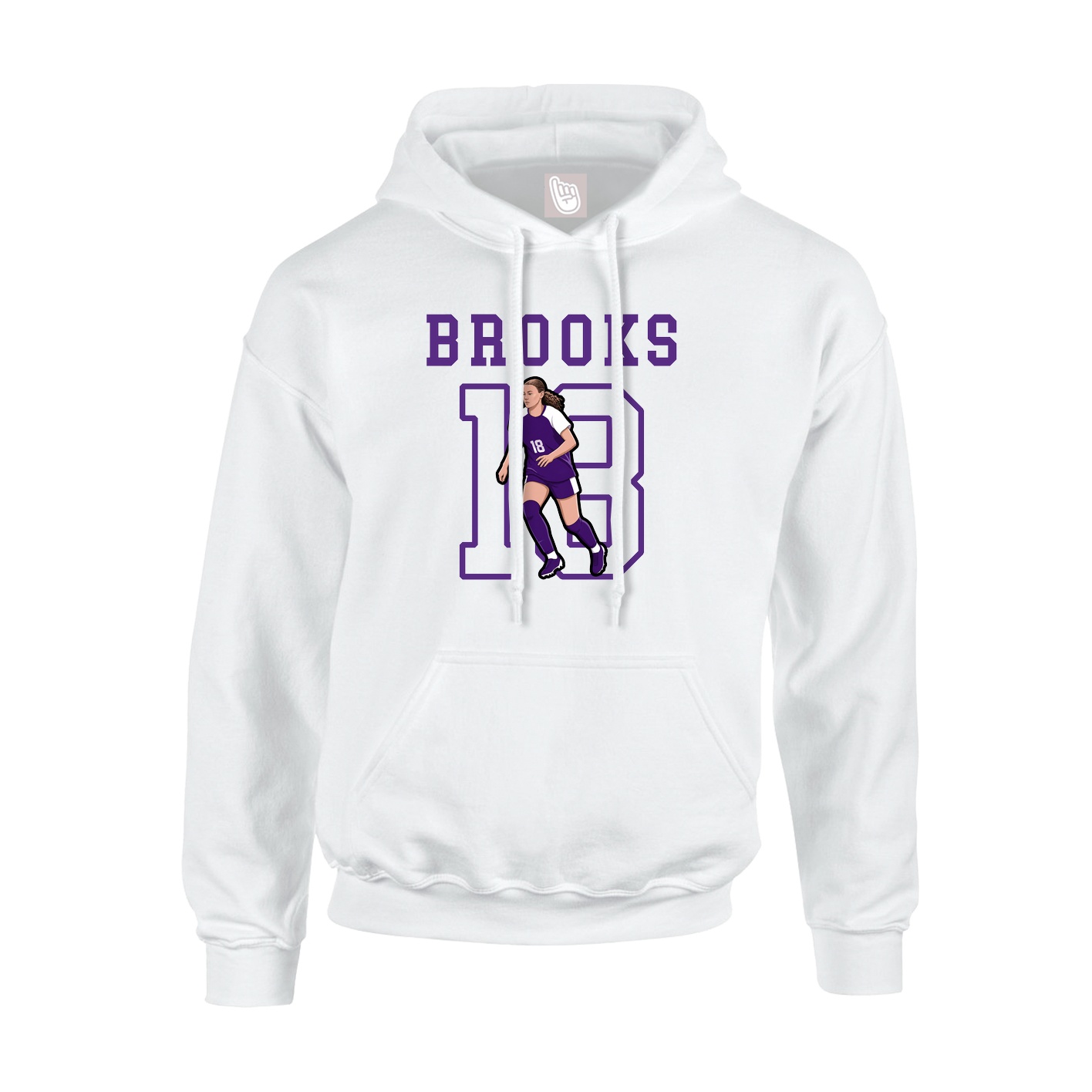 Youth Hoodie — Shirsey in White